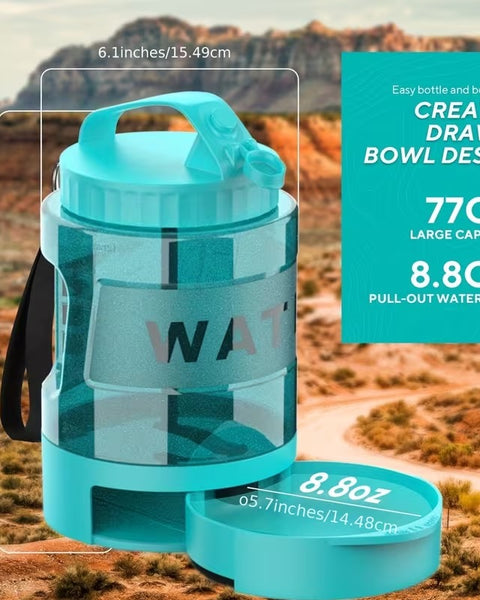Lake Blue Travel Bottle