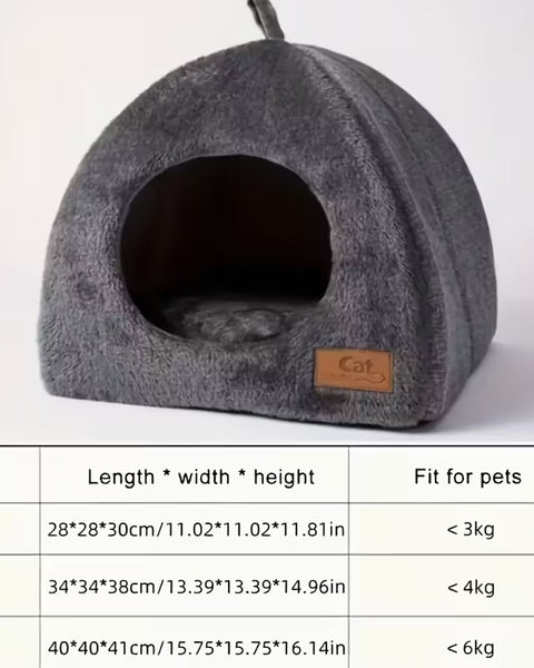 Cozy Triangle Cat Bed