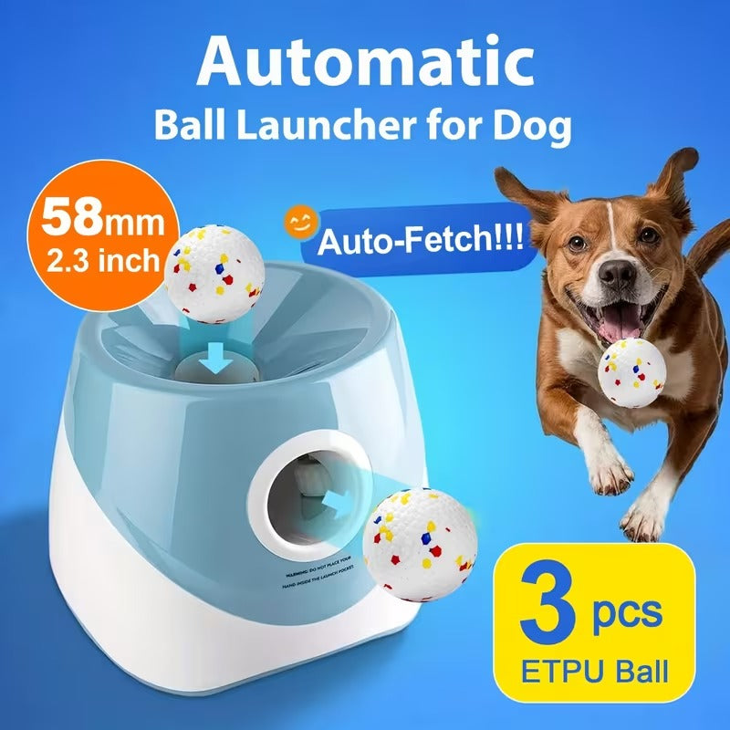 Automatic Dog Ball Launcher for Indoor & Outdoor Play