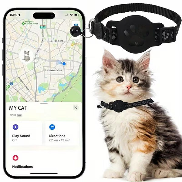 Smart Cat GPS Collar Set
