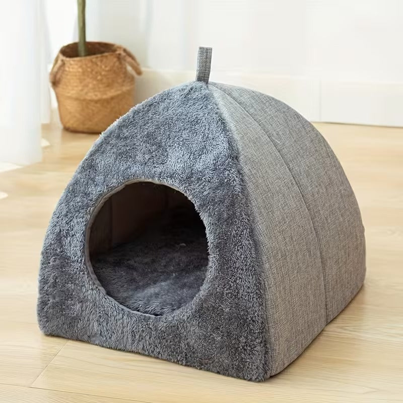 Cozy Triangle Cat Bed