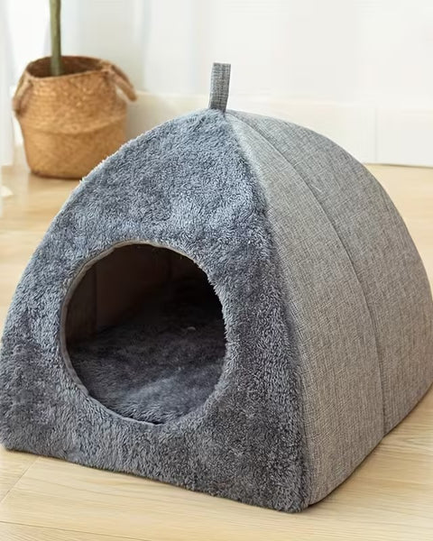 Cozy Triangle Cat Bed