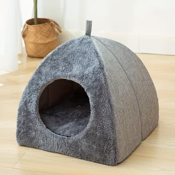 Cozy Triangle Cat Bed