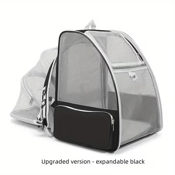 Expandable Breathable Cat Backpack Carrier for Travel