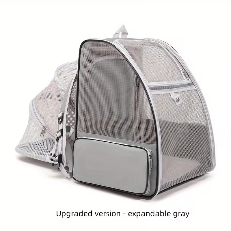 Expandable Breathable Cat Backpack Carrier for Travel