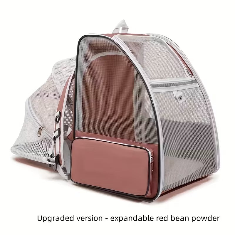 Expandable Breathable Cat Backpack Carrier for Travel