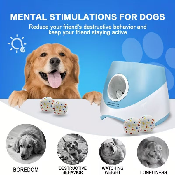 Automatic Dog Ball Launcher for Indoor & Outdoor Play