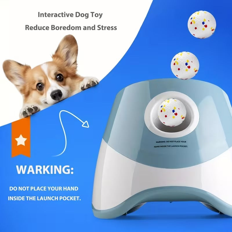 Automatic Dog Ball Launcher for Indoor & Outdoor Play