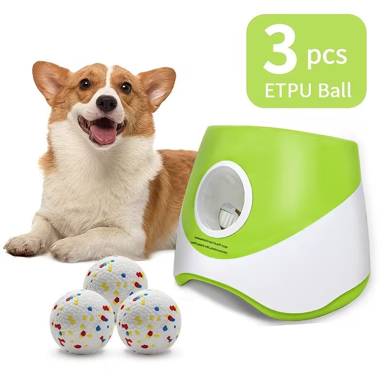 Automatic Dog Ball Launcher for Indoor & Outdoor Play