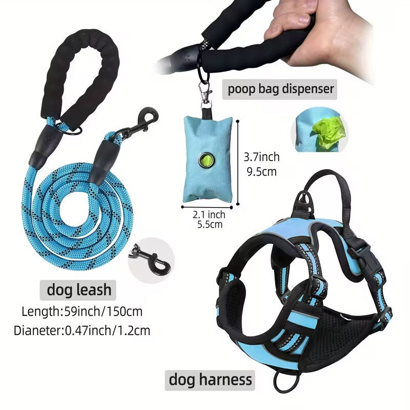 3pcs Escape-Proof Dog Set
