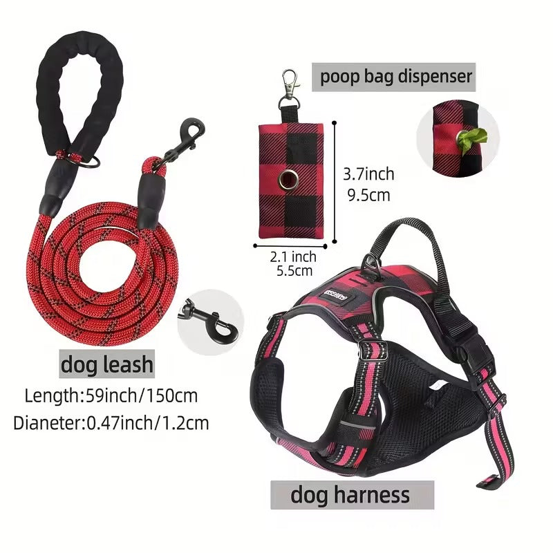 3pcs Escape-Proof Dog Set