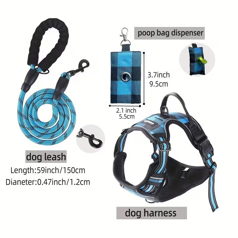 3pcs Escape-Proof Dog Set